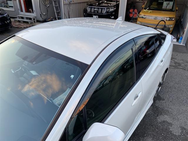 プリウス A エアロパーツ ツーリング仕様 合皮シート シートヒーター 純正17アルミ後期用ホイルカバー 9インチナビ 全国対応12ヶ月保証(51枚目)