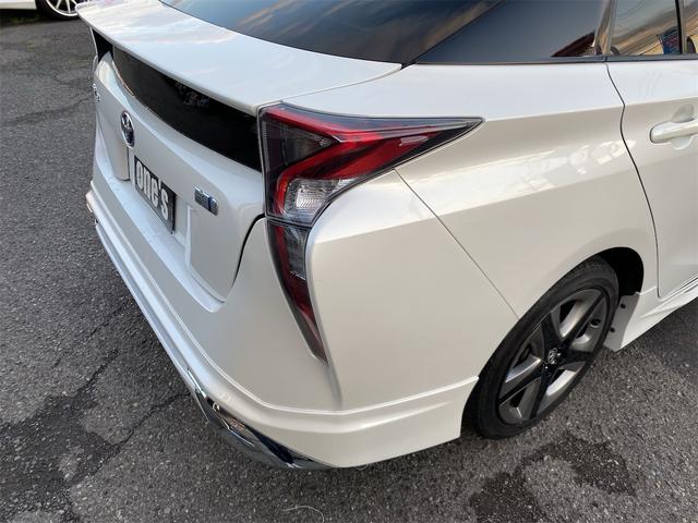 プリウス A エアロパーツ ツーリング仕様 合皮シート シートヒーター 純正17アルミ後期用ホイルカバー 9インチナビ 全国対応12ヶ月保証(55枚目)