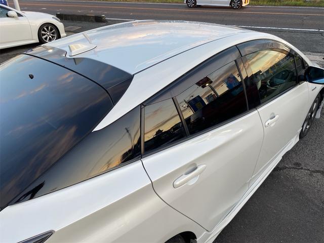 プリウス A エアロパーツ ツーリング仕様 合皮シート シートヒーター 純正17アルミ後期用ホイルカバー 9インチナビ 全国対応12ヶ月保証(57枚目)