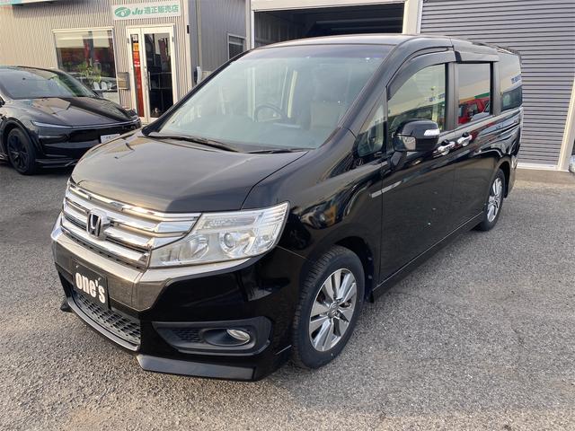 ステップワゴンスパーダ Ｚ　後期モデル　純正９インチナビ　フリップダウン　スマートキー２個　全国対応１２ヶ月保証（7枚目）