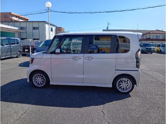 N-BOXカスタム Lターボ ワンオーナー・禁煙車・ホンダセンシング・ホンダインターナビ・バックモニター・ETC・ドライブレコーダー・両側電動スライドドア・USBチャージャー・LEDヘッドライト(9枚目)