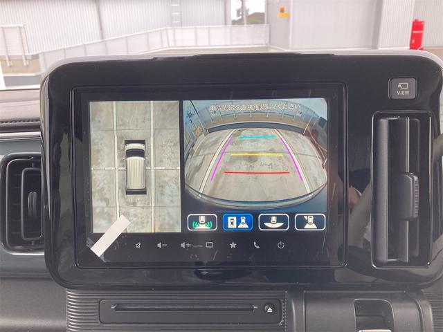 ワゴンＲスマイル ハイブリッドＸ　全周囲カメラ　両側電動スライドドア　ナビ　ＴＶ　クリアランスソナー　オートクルーズコントロール　レーンアシスト　衝突被害軽減システム　オートライト　ＬＥＤヘッドランプ　スマートキー（4枚目）