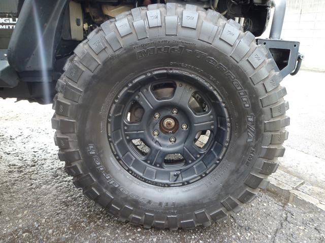 ジープ・ラングラーアンリミテッド ルビコン アンリミテッドルビコン リフトアップ マフラー 17インチホイール カロッツェリアSDナビ フルセグTV Bluetoothオーディオ ETC(12枚目)