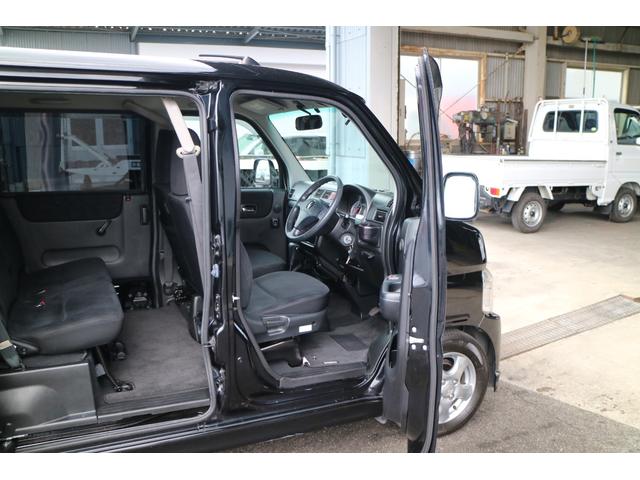 G 最終型 4WD4AT CZ910サイバーナビBカメラフルセグTV EBD付ABS キーレス 155/70/R13純正AW ナイトホークブラック 新車保証書 取扱書 ナビ取説(46枚目)