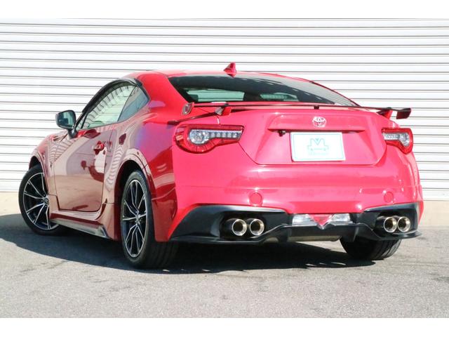 GTリミテッド 後期型 6速MT 1オーナー TRDエアロTRDマフラー CW900ナビBカメラ HIDオートライト フォグ 215/45/R17純正AW ハーフレザーシートヒーター クルコン ピュアレッドM7Y(5枚目)