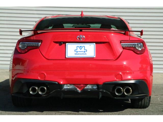 GTリミテッド 後期型 6速MT 1オーナー TRDエアロTRDマフラー CW900ナビBカメラ HIDオートライト フォグ 215/45/R17純正AW ハーフレザーシートヒーター クルコン ピュアレッドM7Y(7枚目)