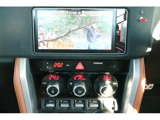 GTリミテッド 後期型 6速MT 1オーナー TRDエアロTRDマフラー CW900ナビBカメラ HIDオートライト フォグ 215/45/R17純正AW ハーフレザーシートヒーター クルコン ピュアレッドM7Y(17枚目)