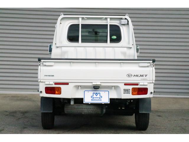 エクストラ 4WD4速オートマ PS PW キーレス エアコン エアバック 145R12 6PR LT 純正2DIN CDデッキ ゲートプロテクター 荷台マット 荷台作業灯 新車保証書 取説 SキーX1(6枚目)