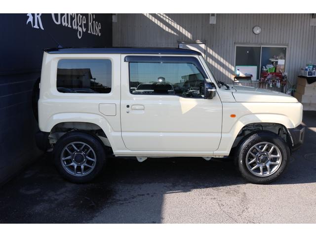 ジムニー XC 社外ナビ TV インタークーラーターボ クルーズコントロール LEDヘッドライト ETC 前席シートヒータ Bluetoothオーディオ アイドリングストップ スペアキー 衝突軽減ブレーキ(4枚目)