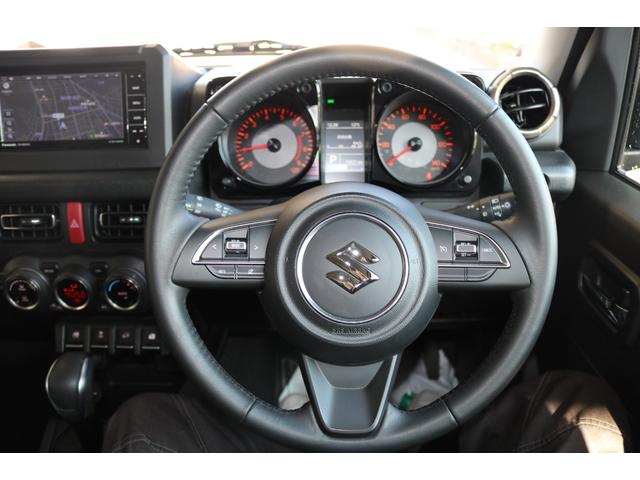 ジムニー XC 社外ナビ TV インタークーラーターボ クルーズコントロール LEDヘッドライト ETC 前席シートヒータ Bluetoothオーディオ アイドリングストップ スペアキー 衝突軽減ブレーキ(15枚目)