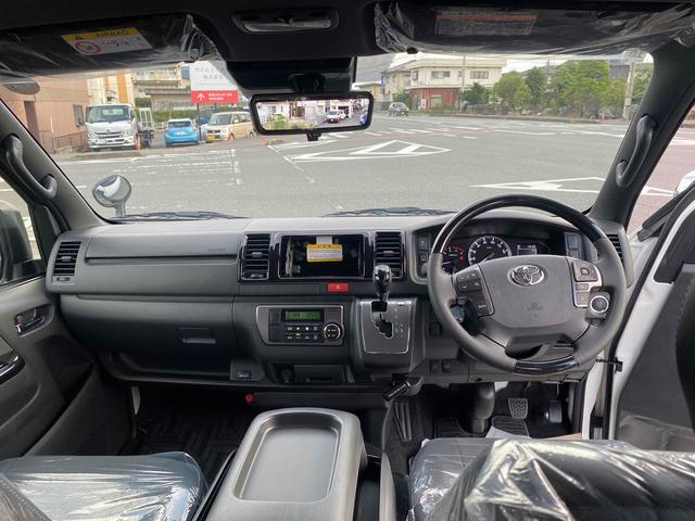ハイエースバン ロングスーパーGL ダークプライムS クリアランスソナー レーンアシスト 衝突被害軽減システム 両側電動スライドドア オートマチックハイビーム オートライト スマートキー 電動格納ミラー CVT 100V電源 ESC エアコン(2枚目)