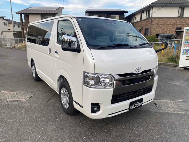 ハイエースバン ロングスーパーGL ダークプライムS クリアランスソナー レーンアシスト 衝突被害軽減システム 両側電動スライドドア オートマチックハイビーム オートライト スマートキー 電動格納ミラー CVT 100V電源 ESC エアコン(13枚目)