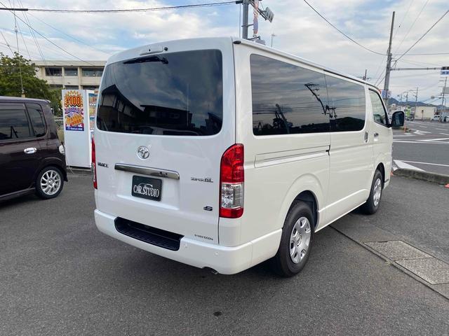 ハイエースバン ロングスーパーGL ダークプライムS クリアランスソナー レーンアシスト 衝突被害軽減システム 両側電動スライドドア オートマチックハイビーム オートライト スマートキー 電動格納ミラー CVT 100V電源 ESC エアコン(17枚目)