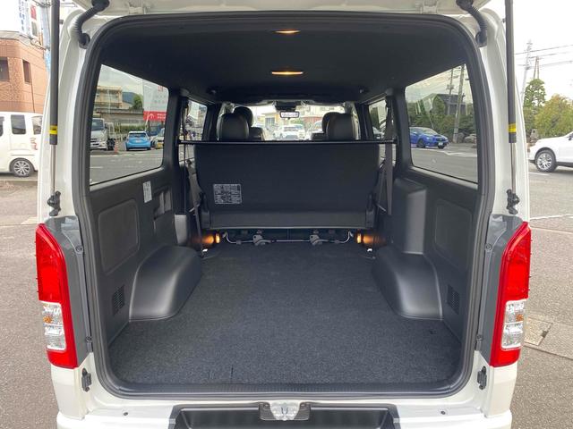 ハイエースバン ロングスーパーGL ダークプライムS クリアランスソナー レーンアシスト 衝突被害軽減システム 両側電動スライドドア オートマチックハイビーム オートライト スマートキー 電動格納ミラー CVT 100V電源 ESC エアコン(19枚目)