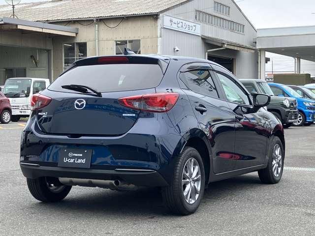 MAZDA2 15Sプロアクティブ スマートエディションII AWD マツダ認定中古車 全周囲カメラ LEDヘッドライト シートヒーター 衝突被害軽減ブレーキ レーダークルーズ ブラインドスポットモニタリング パーキングセンサー 車線逸脱警報システム(5枚目)