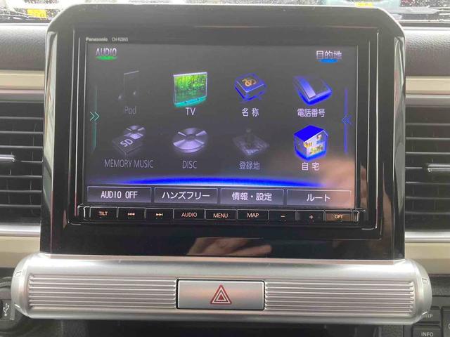 クロスビー ハイブリッドMZ ワンオーナー 禁煙車 純正8インチナビ フルセグTV ETC 全周囲カメラ クリアランスソナー レーンアシスト スマートキー アイドリングストップ 電動格納ミラー シートヒーター(4枚目)