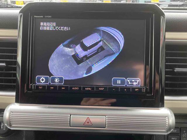 クロスビー ハイブリッドMZ ワンオーナー 禁煙車 純正8インチナビ フルセグTV ETC 全周囲カメラ クリアランスソナー レーンアシスト スマートキー アイドリングストップ 電動格納ミラー シートヒーター(8枚目)
