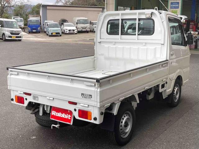 キャリイトラック ＫＸ　軽トラック　ＭＴ　衝突被害軽減システム　レーンアシスト　ＥＴＣ　ＥＳＣ　エアコン　パワーウィンドウ　運転席エアバッグ　助手席エアバッグ　ＣＤ　ミュージックプレイヤー接続可（4枚目）