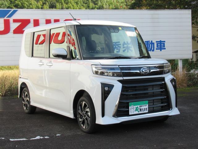 カスタムＸ　パノラマモニター対応カメラ　両側電動スライドドア　届出済未走行車　スマートアシスト(28枚目)