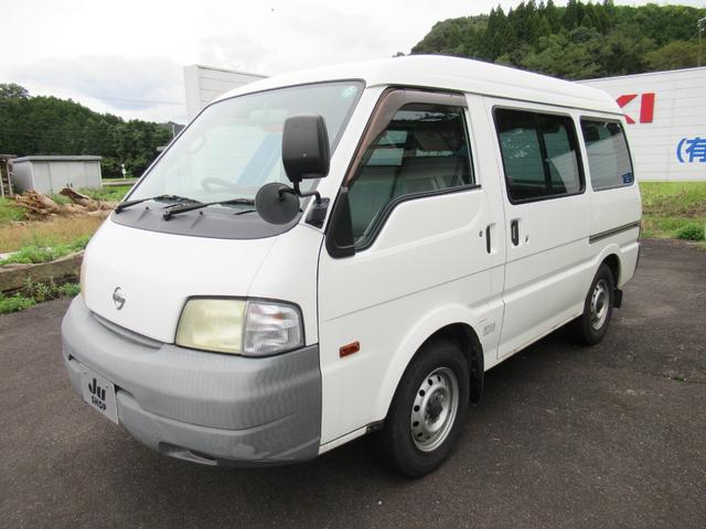 バネットバン ＤＸ　コラムＡＴ　車検８年６月　パートタイム４ＷＤ　両側スライドドア　６人乗り　プライバシーガラス　間仕切りカーテン（15枚目）