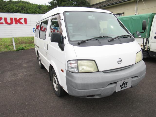 バネットバン ＤＸ　コラムＡＴ　車検８年６月　パートタイム４ＷＤ　両側スライドドア　６人乗り　プライバシーガラス　間仕切りカーテン（16枚目）