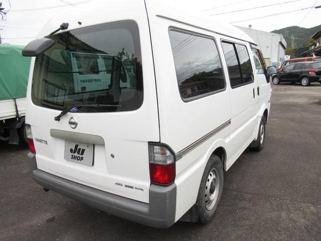 バネットバン ＤＸ　コラムＡＴ　車検８年６月　パートタイム４ＷＤ　両側スライドドア　６人乗り　プライバシーガラス　間仕切りカーテン（19枚目）