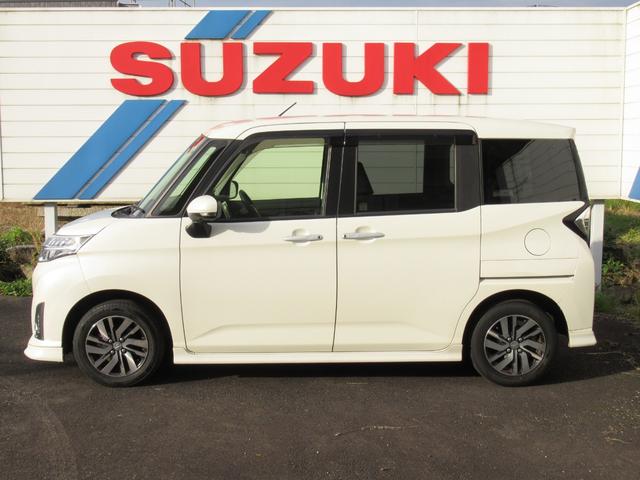 トール カスタムＧ　ＳＡＩＩ　エアロエディション　フルタイム４ＷＤ　車検整備付　ワンオーナー　純正ナビ＋ＴＶ＋Ｂｌｕｅｔｏｏｔｈ接続可　全方位カメラ　ＬＥＤヘッドランプ　両側パワースライドドア　社外２カメラドラレコ　スマートキー（4枚目）