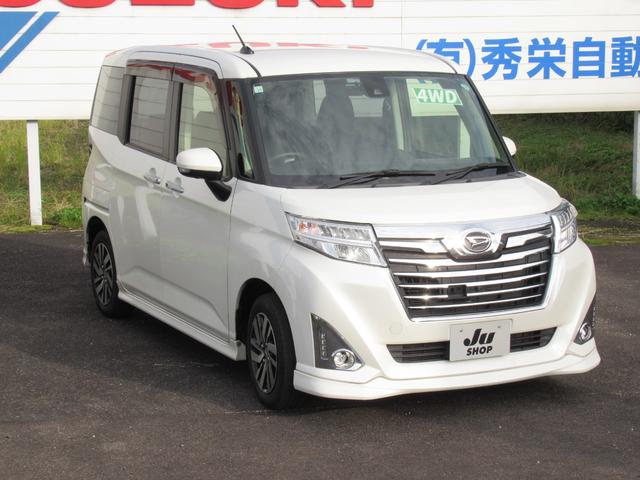トール カスタムＧ　ＳＡＩＩ　エアロエディション　フルタイム４ＷＤ　車検整備付　ワンオーナー　純正ナビ＋ＴＶ＋Ｂｌｕｅｔｏｏｔｈ接続可　全方位カメラ　ＬＥＤヘッドランプ　両側パワースライドドア　社外２カメラドラレコ　スマートキー（33枚目）