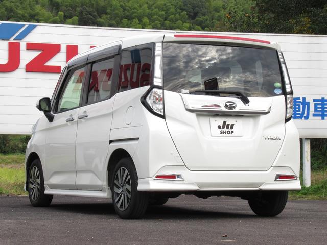 トール カスタムＧ　ＳＡＩＩ　エアロエディション　フルタイム４ＷＤ　車検整備付　ワンオーナー　純正ナビ＋ＴＶ＋Ｂｌｕｅｔｏｏｔｈ接続可　全方位カメラ　ＬＥＤヘッドランプ　両側パワースライドドア　社外２カメラドラレコ　スマートキー（35枚目）