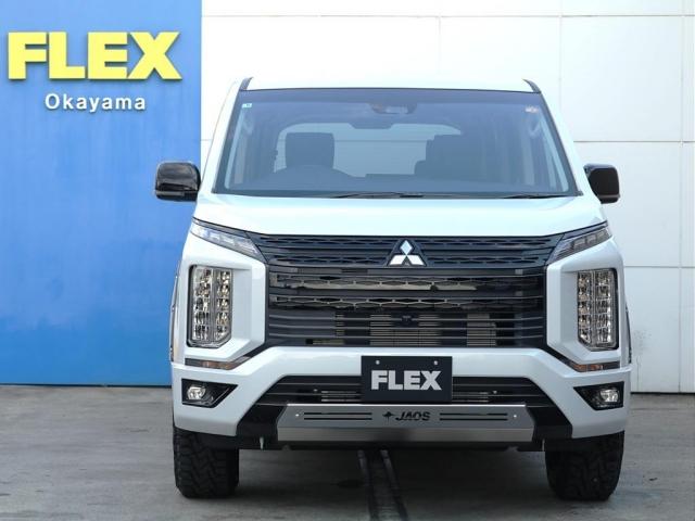 デリカD:5 ブラックエディション ランクル岡山店 試乗車/ディーゼル/7人乗り/BIG-X11インチナビ/10インチフリップ/リフトアップ&ショック/FLEXテールランプ/JAOSカスタム/アルパイン11インチナビ/ETC(9枚目)