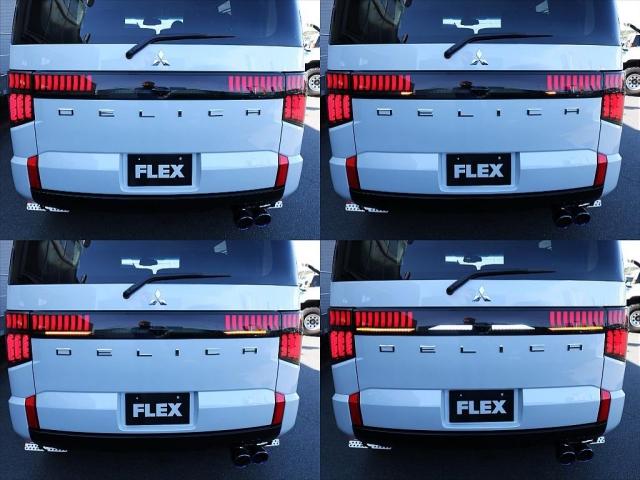 デリカD:5 ブラックエディション ランクル岡山店 試乗車/ディーゼル/7人乗り/BIG-X11インチナビ/10インチフリップ/リフトアップ&ショック/FLEXテールランプ/JAOSカスタム/アルパイン11インチナビ/ETC(12枚目)