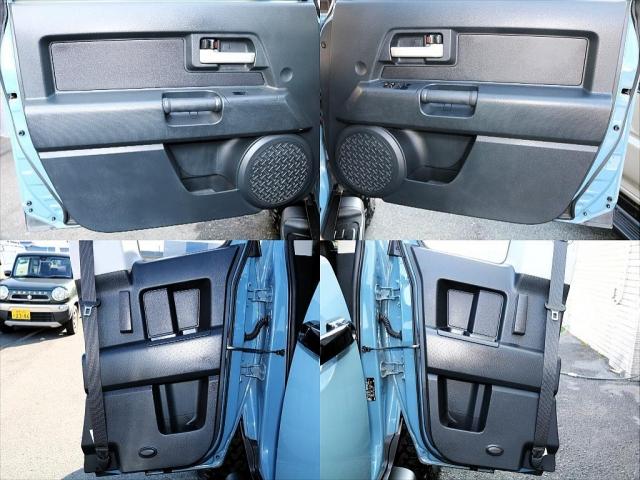 ＦＪクルーザー ベースグレード　希少スモーキーブルー／トレイル仕様／ツートンカラーカスタム／チッピング塗装／２インチリフトアップ／艶有ブラック塗装／ＸＥＬＦ０２アルミ１７インチ／カロッツェリアＳＤナビ／ＥＴＣ／バックカメラ（14枚目）