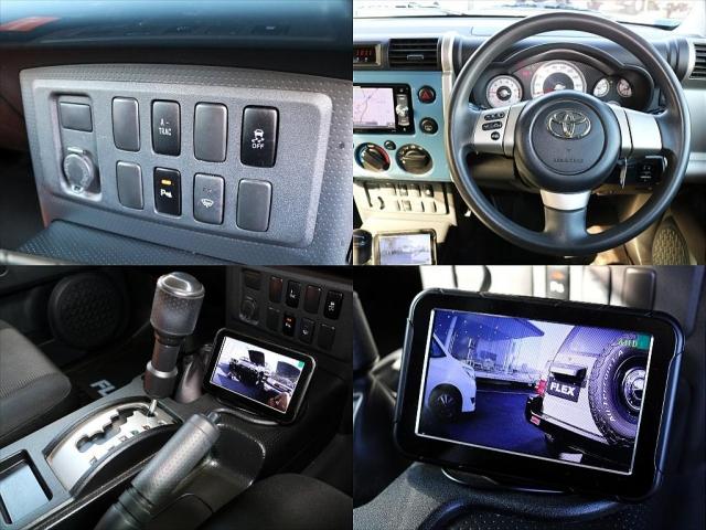 ＦＪクルーザー ベースグレード　希少スモーキーブルー／トレイル仕様／ツートンカラーカスタム／チッピング塗装／２インチリフトアップ／艶有ブラック塗装／ＸＥＬＦ０２アルミ１７インチ／カロッツェリアＳＤナビ／ＥＴＣ／バックカメラ（17枚目）