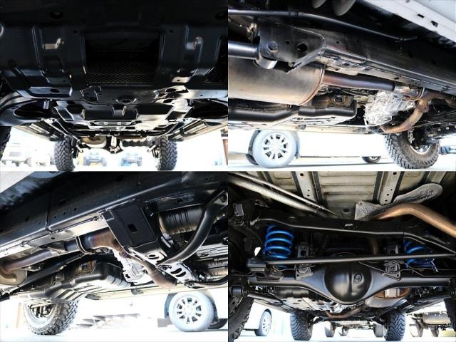 ＦＪクルーザー ベースグレード　希少スモーキーブルー／トレイル仕様／ツートンカラーカスタム／チッピング塗装／２インチリフトアップ／艶有ブラック塗装／ＸＥＬＦ０２アルミ１７インチ／カロッツェリアＳＤナビ／ＥＴＣ／バックカメラ（18枚目）