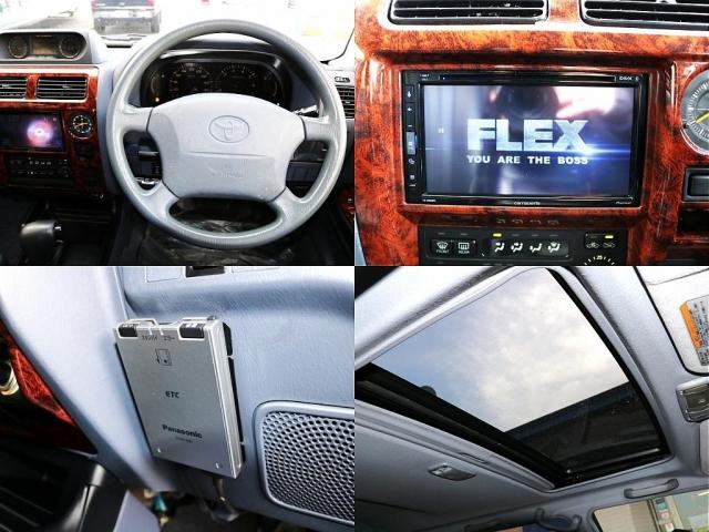 ランドクルーザープラド ＴＸリミテッド　Ｒｅｎｏｃａ　Ａｍｅｒｉｃａｎ　Ｃｌａｓｓｉｃ／丸目換装／ナロー換装／ペイント　グラナイトクリスタルＭ／内外装フルカスタム／ＤＥＡＮカリフォルニア１６インチ　ブラックＡＷ／ジオランダーＸ－ＡＴタイヤ（13枚目）