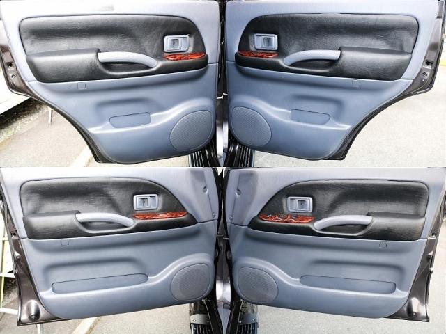 ランドクルーザープラド ＴＸリミテッド　Ｒｅｎｏｃａ　Ａｍｅｒｉｃａｎ　Ｃｌａｓｓｉｃ／丸目換装／ナロー換装／ペイント　グラナイトクリスタルＭ／内外装フルカスタム／ＤＥＡＮカリフォルニア１６インチ　ブラックＡＷ／ジオランダーＸ－ＡＴタイヤ（15枚目）