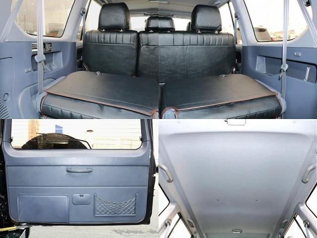 ランドクルーザープラド ＴＸリミテッド　Ｒｅｎｏｃａ　Ａｍｅｒｉｃａｎ　Ｃｌａｓｓｉｃ／丸目換装／ナロー換装／ペイント　グラナイトクリスタルＭ／内外装フルカスタム／ＤＥＡＮカリフォルニア１６インチ　ブラックＡＷ／ジオランダーＸ－ＡＴタイヤ（16枚目）