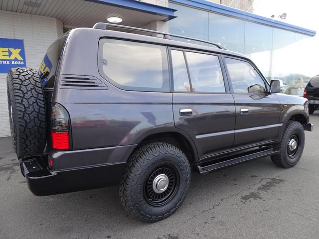 ランドクルーザープラド ＴＸリミテッド　Ｒｅｎｏｃａ　Ａｍｅｒｉｃａｎ　Ｃｌａｓｓｉｃ／丸目換装／ナロー換装／ペイント　グラナイトクリスタルＭ／内外装フルカスタム／ＤＥＡＮカリフォルニア１６インチ　ブラックＡＷ／ジオランダーＸ－ＡＴタイヤ（68枚目）