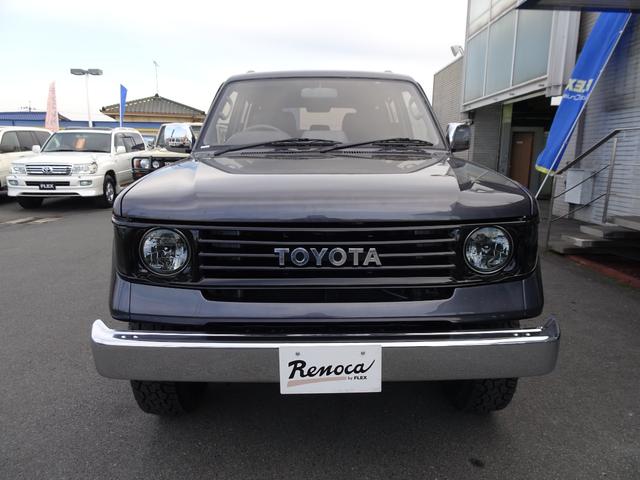 ランドクルーザープラド ＴＸリミテッド　Ｒｅｎｏｃａ　Ａｍｅｒｉｃａｎ　Ｃｌａｓｓｉｃ／丸目換装／ナロー換装／ペイント　グラナイトクリスタルＭ／内外装フルカスタム／ＤＥＡＮカリフォルニア１６インチ　ブラックＡＷ／ジオランダーＸ－ＡＴタイヤ（74枚目）