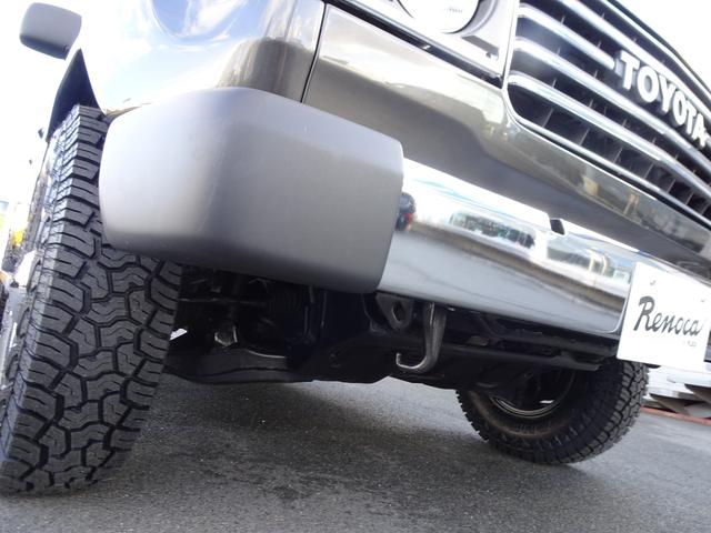 ランドクルーザー１００ ＶＸ　ＲＥＮＯＣＡ１０６／ペイント／ガンメタリック／ＬＣ６０／丸目フェイスチェンジ／新品タイヤ＆ホイール／ＦＬＥＸドロワーキット／ガソリン５人乗り／グレードＶＸ／クラシックシートカバー／ブラウン／ＥＴＣ（38枚目）