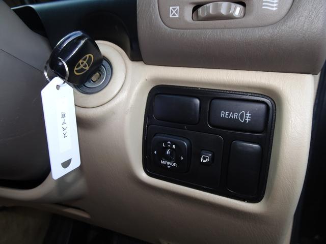 ランドクルーザー１００ ＶＸ　ＲＥＮＯＣＡ１０６／ペイント／ガンメタリック／ＬＣ６０／丸目フェイスチェンジ／新品タイヤ＆ホイール／ＦＬＥＸドロワーキット／ガソリン５人乗り／グレードＶＸ／クラシックシートカバー／ブラウン／ＥＴＣ（60枚目）