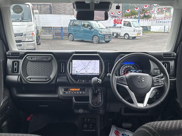 ハスラー タフワイルドターボ　ターボ　全方位モニター付９インチナビ　ＥＴＣ車載器　ＬＥＤヘッドランプ　ＬＥＤフォグランプ　スズキセーフティサポート　アダプティブクルーズコントロール　オートライト　スマートキー　Ａストップ（2枚目）