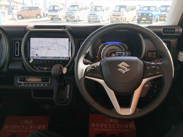 ハスラー タフワイルドターボ (CVT 2WD ターボ)スズキセーフティーサポート 全方位モニター付き9インチメモリーナビゲーション【コネクト対応】スマートキー LEDヘッドライト/フォグライト【ハイビームアシスト付き】(20枚目)