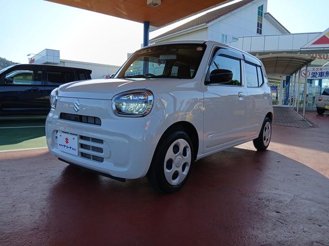 アルト Ｌ　（ＣＶＴ　２ＷＤ）スズキセーフティーサポート　７インチメモリーナビ　バックカメラ　ＥＴＣ車載器　ドラレコ【フロント】ＬＥＤヘッドライト　オートエアコン　電波式キーレス　リヤパーキングセンサー（3枚目）