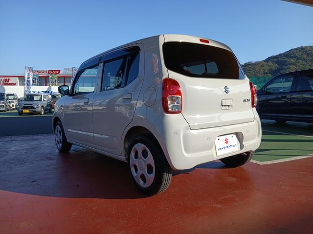 アルト Ｌ　（ＣＶＴ　２ＷＤ）スズキセーフティーサポート　７インチメモリーナビ　バックカメラ　ＥＴＣ車載器　ドラレコ【フロント】ＬＥＤヘッドライト　オートエアコン　電波式キーレス　リヤパーキングセンサー（4枚目）