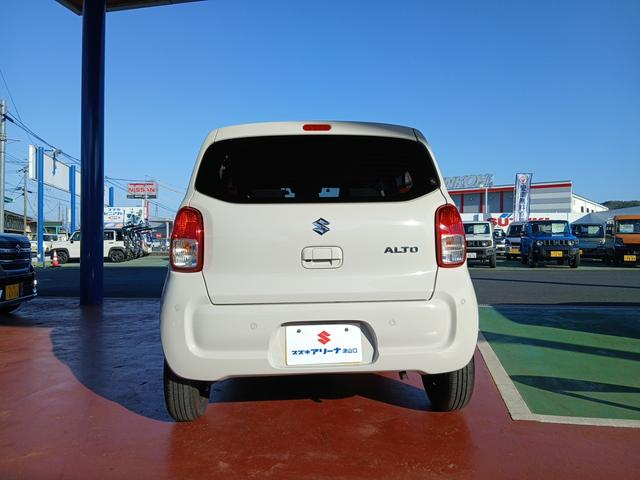 アルト Ｌ　（ＣＶＴ　２ＷＤ）スズキセーフティーサポート　７インチメモリーナビ　バックカメラ　ＥＴＣ車載器　ドラレコ【フロント】ＬＥＤヘッドライト　オートエアコン　電波式キーレス　リヤパーキングセンサー（5枚目）