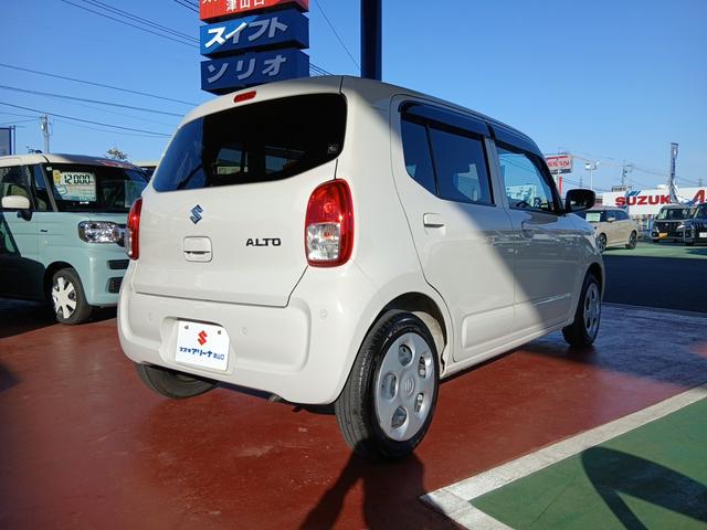 アルト Ｌ　（ＣＶＴ　２ＷＤ）スズキセーフティーサポート　７インチメモリーナビ　バックカメラ　ＥＴＣ車載器　ドラレコ【フロント】ＬＥＤヘッドライト　オートエアコン　電波式キーレス　リヤパーキングセンサー（6枚目）