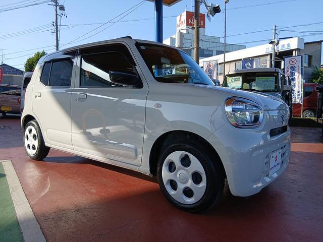 アルト Ｌ　（ＣＶＴ　２ＷＤ）スズキセーフティーサポート　７インチメモリーナビ　バックカメラ　ＥＴＣ車載器　ドラレコ【フロント】ＬＥＤヘッドライト　オートエアコン　電波式キーレス　リヤパーキングセンサー（7枚目）