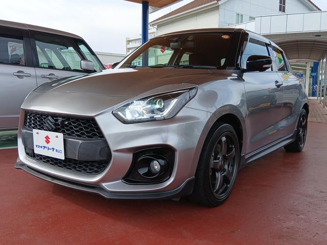 スイフトスポーツ ベースグレード (6MT 2WD)スズキセーフティーサポート 8インチナビ 全方位カメラ スマートキー LEDヘッドライト ETC2.0車載機 フロントドライブレコーダー インタークーラーターボ 社外17インチアルミ(3枚目)