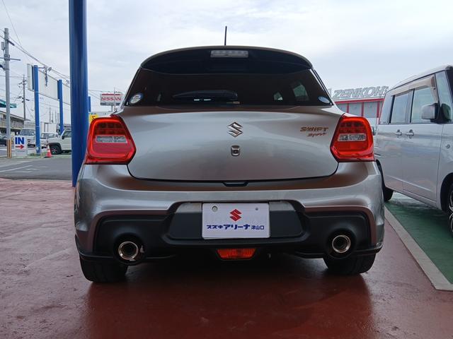スイフトスポーツ ベースグレード (6MT 2WD)スズキセーフティーサポート 8インチナビ 全方位カメラ スマートキー LEDヘッドライト ETC2.0車載機 フロントドライブレコーダー インタークーラーターボ 社外17インチアルミ(5枚目)